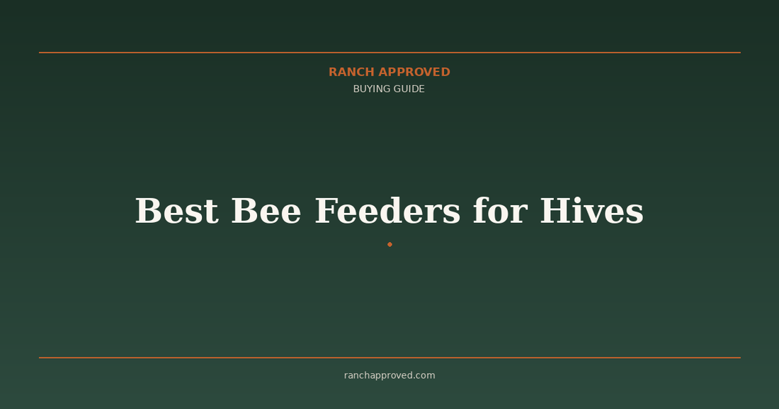 Best Bee Feeders for Hives in 2026